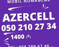 Azercell Nomre 0502102734