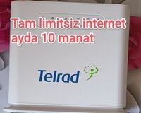 Limitsiz internet ayda 10 manat
