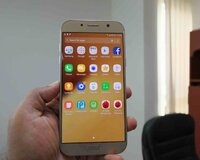 Samsung galaxy a7 2017 gold silver 32 gb