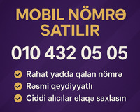 Azercell nömrəsi satıram
