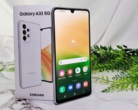 Samsung galaxy a33 white gold