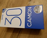 tecno camon 30 / Rom256gb Ram16gb / qara rəng / yeni