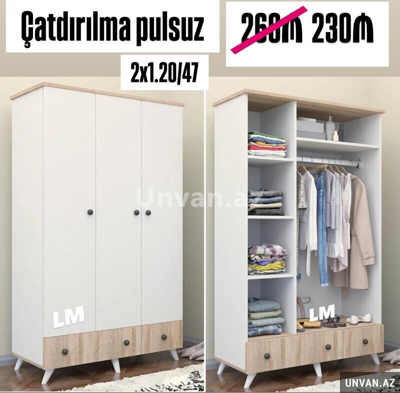 Dolab paltar şkafı Dolab paltar şkafı