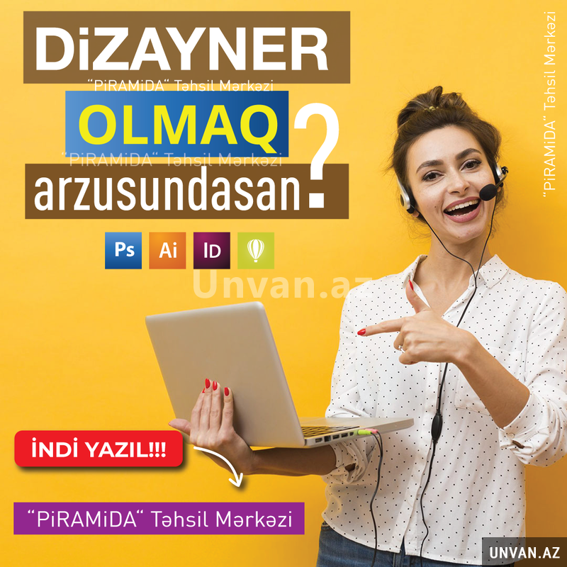 Online qrafik dizayn kursumuza qeydiyyat başladı Online qrafik dizayn kursumuza qeydiyyat başladı