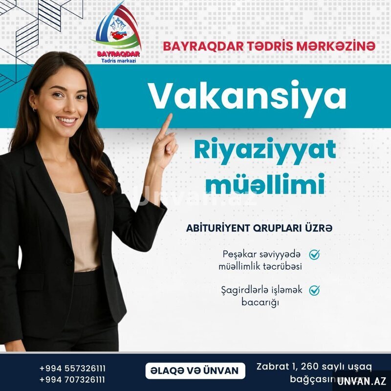 Riyaziyyat müəllimi Riyaziyyat müəllimi