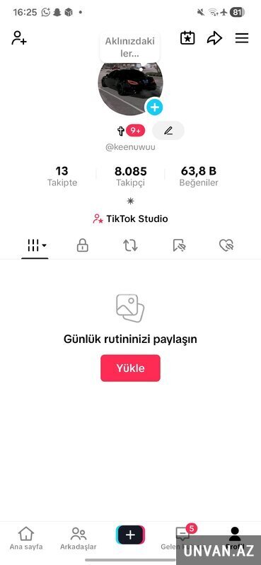 Tiktok seyfesi Tiktok seyfesi