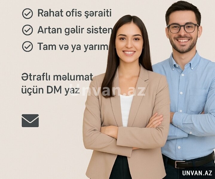 Satış meneceri tələb olunur Satış meneceri tələb olunur