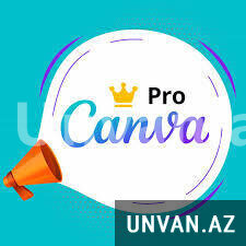 Canva Pro abunəliyi – 12 ay Canva Pro abunəliyi – 12 ay