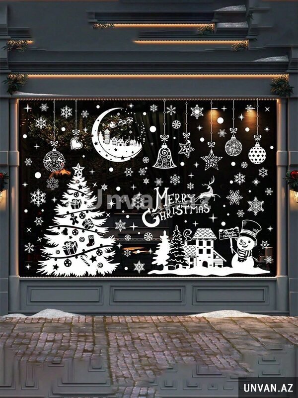 Yeni il pəncərə rəsmləri Yeni il pəncərə rəsmləri