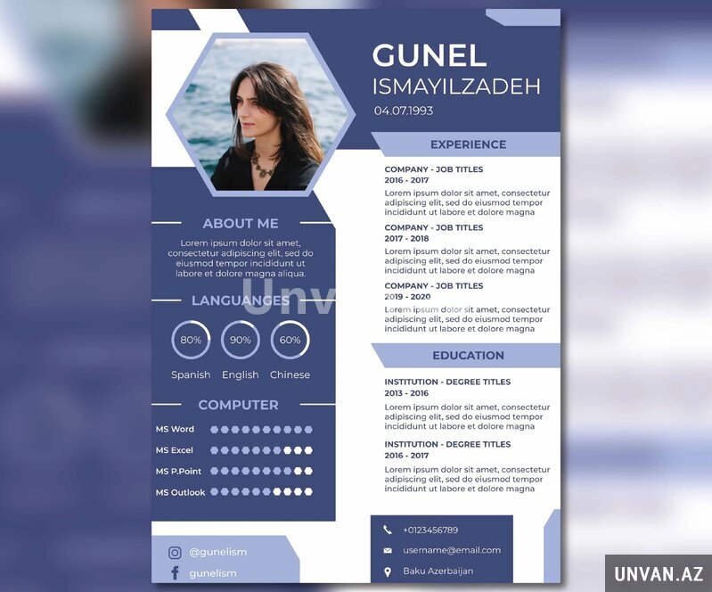 Cv hazırlanması Cv hazırlanması