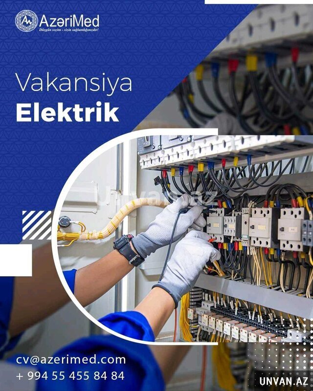 Elektrik tələb olunur Elektrik tələb olunur
