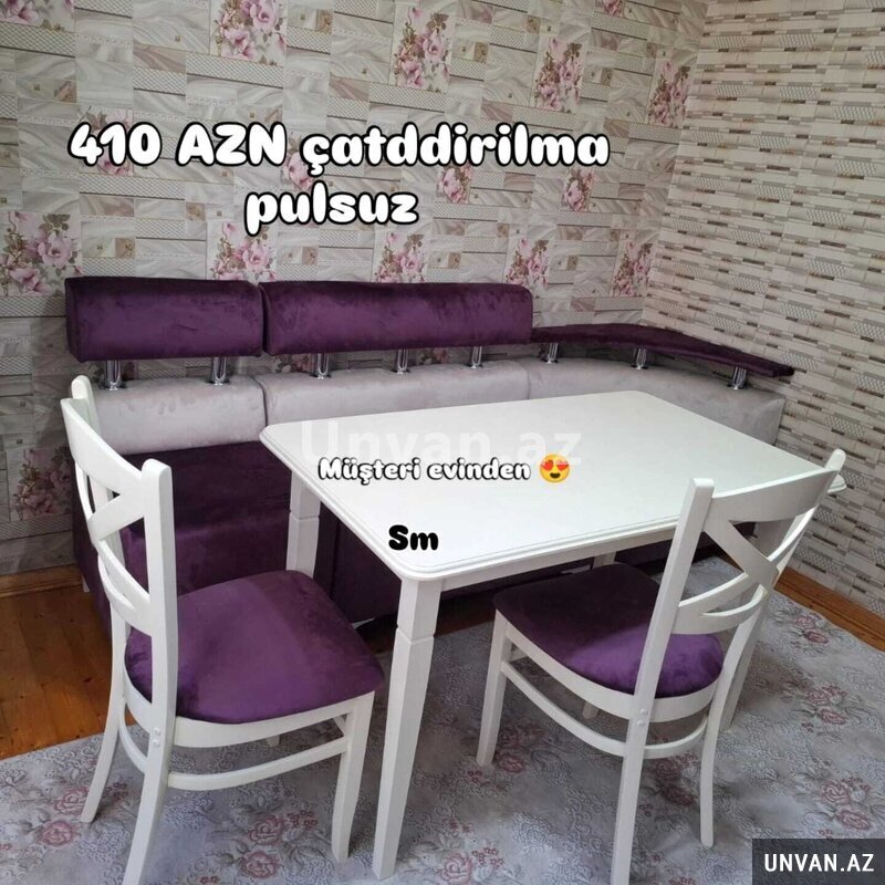 Masa dəsti Divan Masa dəsti Divan