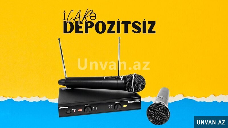 Mikrofon məclisin üçün icarəsi depozitsiz Mikrofon məclisin üçün icarəsi depozitsiz