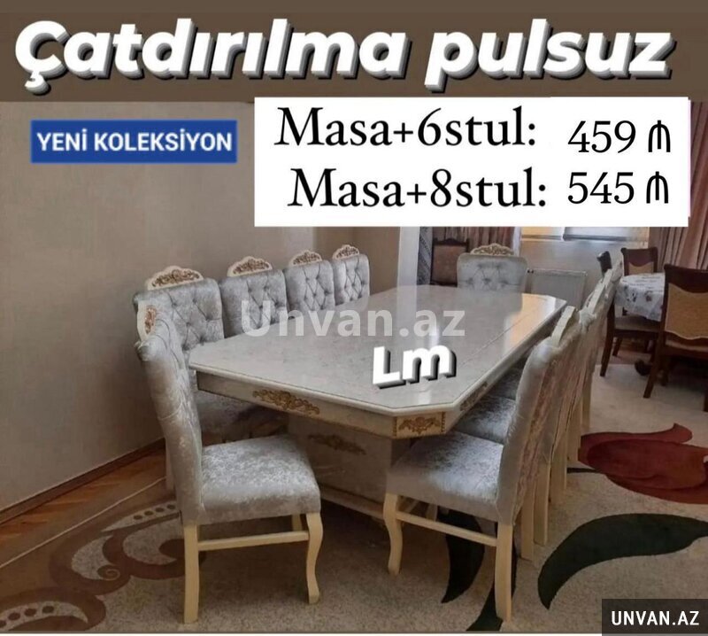 Möhtəşəm masa dəsti Möhtəşəm masa dəsti