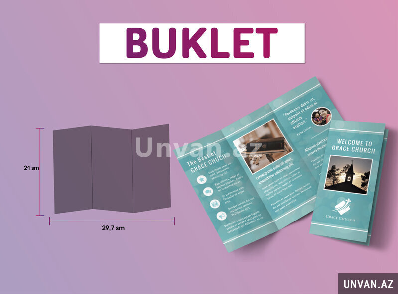 Buklet çapı Buklet çapı