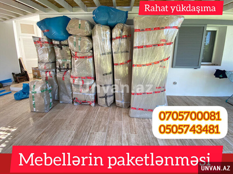 Mebellərin paketlənməsi və daşınması Mebellərin paketlənməsi və daşınması