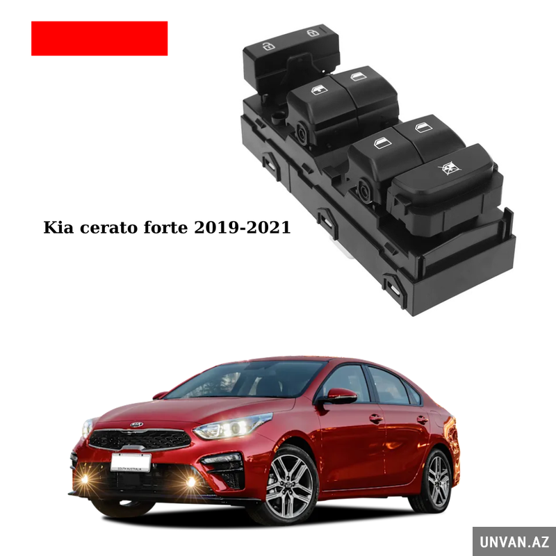 Kia forte 2019-2021 üçün şüşə qaldıran knopka blok satılır Kia forte 2019-2021 üçün şüşə qaldıran knopka blok satılır