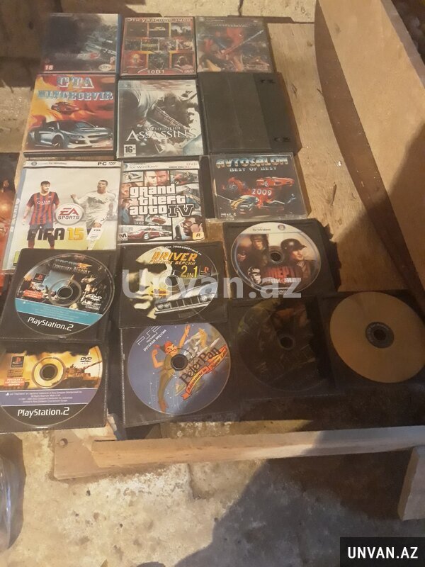 Ps2Ps3 üçün oyun diskləri Ps2Ps3 üçün oyun diskləri