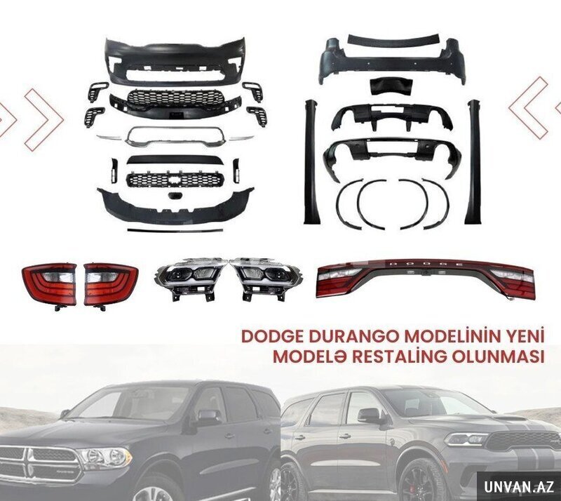 "Dodge Durango" modelinin yeni modelə restaling olunması "Dodge Durango" modelinin yeni modelə restaling olunması
