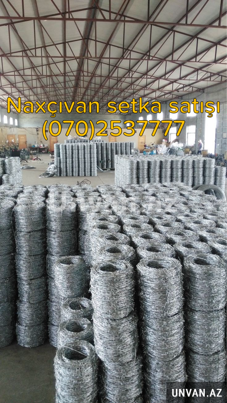 Naxçıvanda tikanlı məftil satışı Naxçıvanda tikanlı məftil satışı
