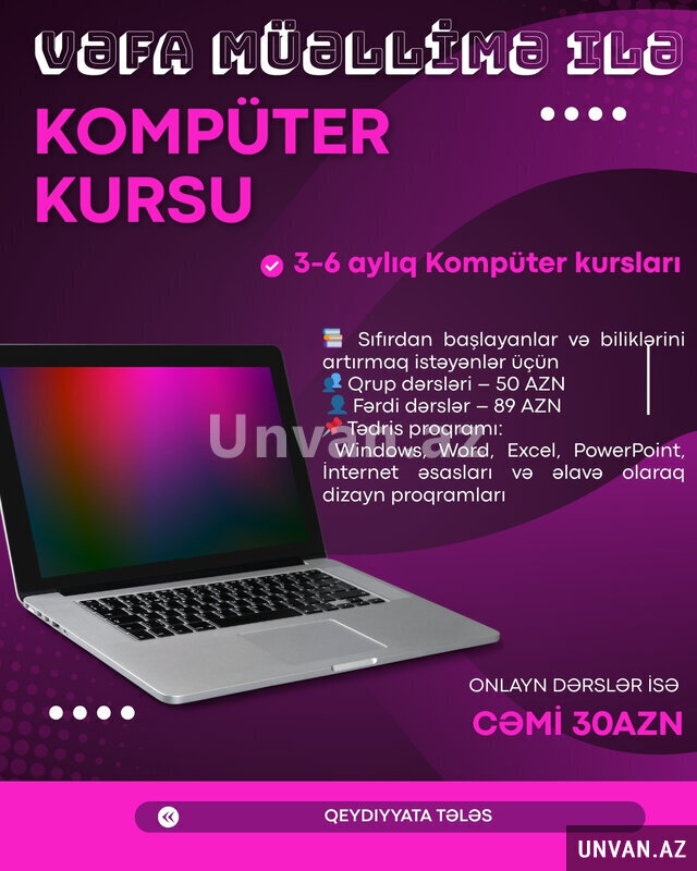 Komputer Kurslari Komputer Kurslari