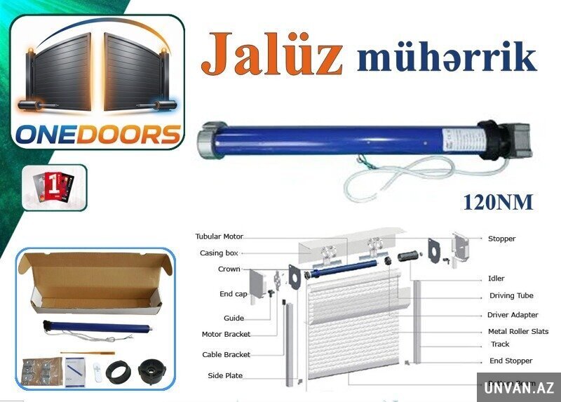 jalüz mühərrik120nm yeni onedoors jalüz mühərrik120nm yeni onedoors