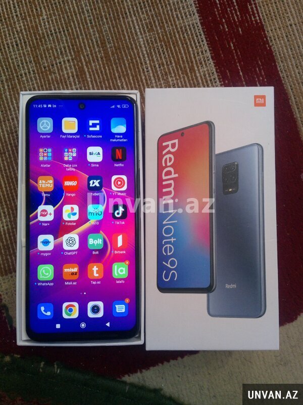 Xiaomi Note 9s telefon Xiaomi Note 9s telefon