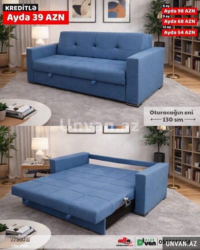 Divan - çarpayı Amerikanka | Kreditlə Divan - çarpayı Amerikanka | Kreditlə