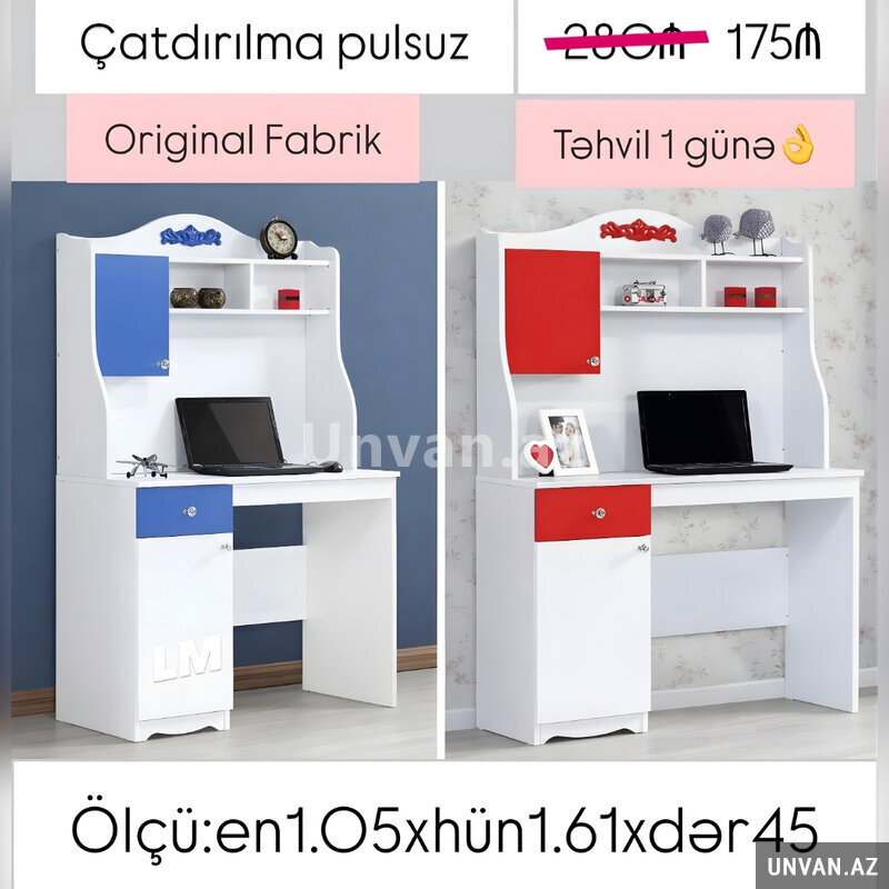 Yazı masası - Fabrik istehsali Yazı masası - Fabrik istehsali