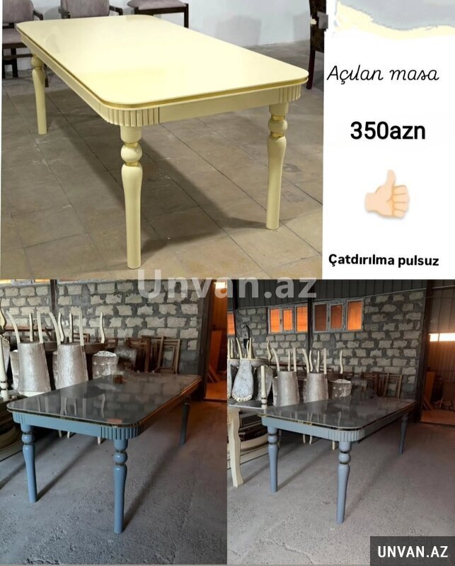 Açılan masa Açılan masa