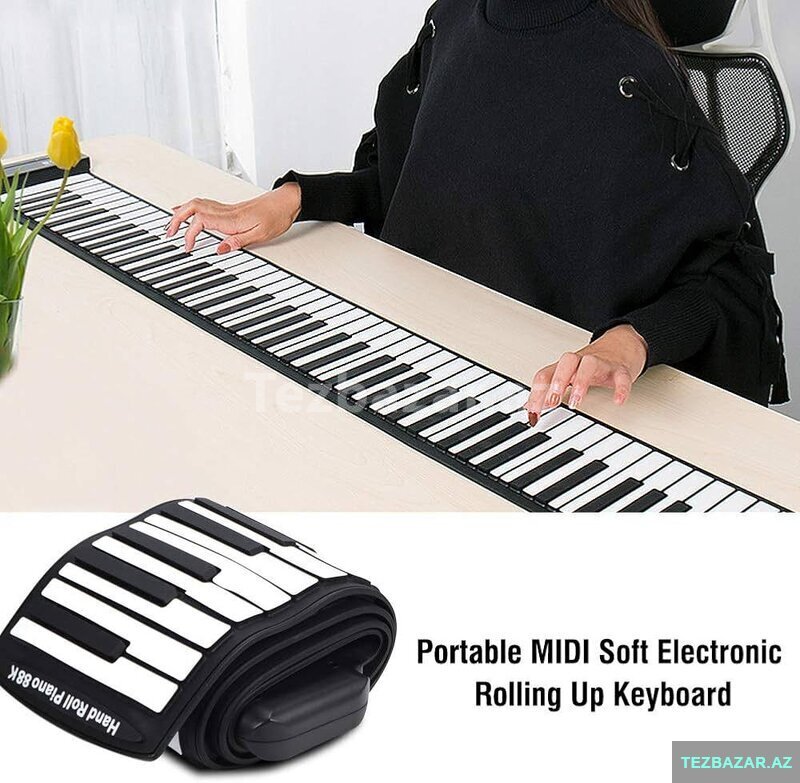 Rulon pianino 88 klaviş Təzə Rulon pianino 88 klaviş Təzə