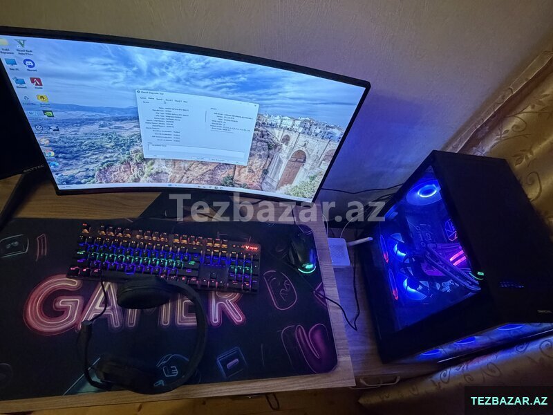 Gaming pc dəsti Gaming pc dəsti