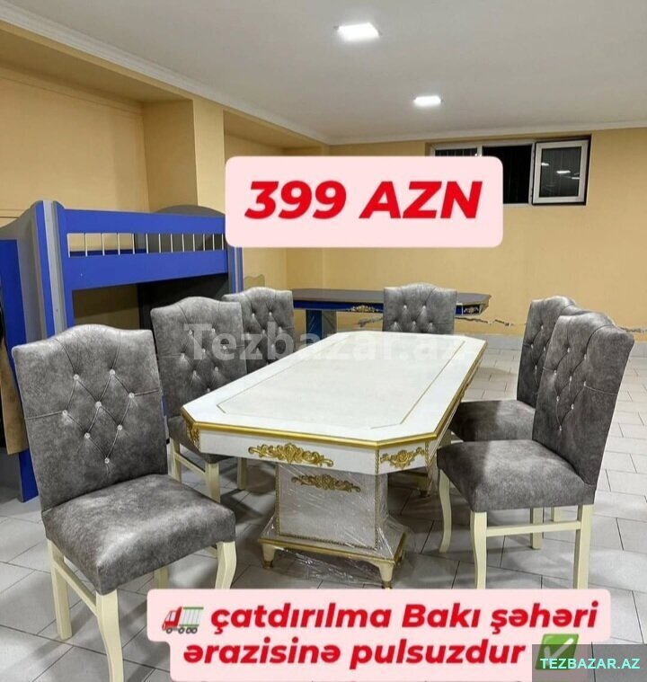 Masa və oturacaqlar Masa və oturacaqlar