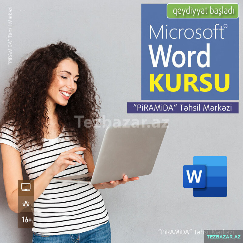 Microsoft Word proqramı üzrə kurs Microsoft Word proqramı üzrə kurs