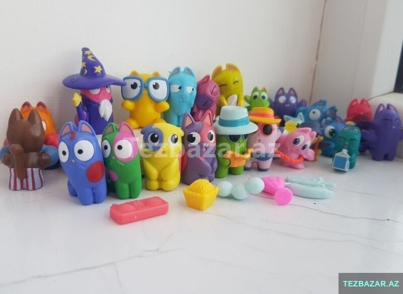 Hasbro Lost Kitties orijinal fiqurlar Hasbro Lost Kitties orijinal fiqurlar