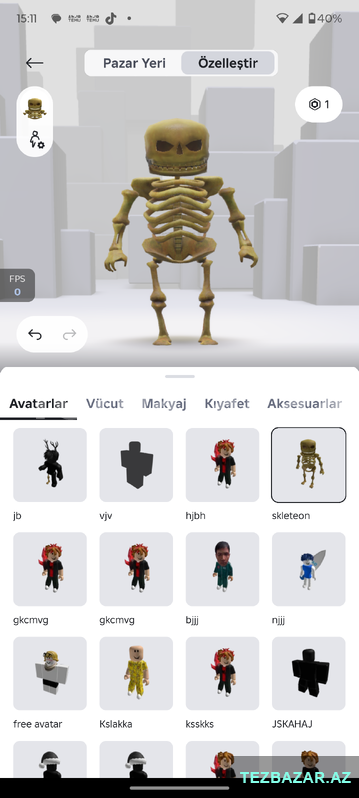 Roblox hesabı Roblox hesabı