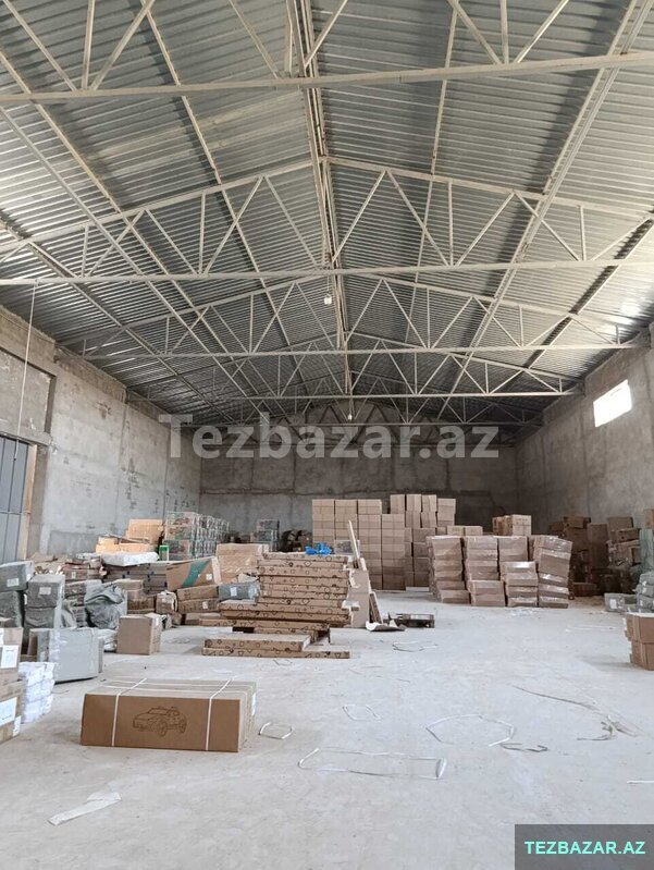 Qobu qesebesinde 800v anbar icareye verilir Qobu qesebesinde 800v anbar icareye verilir