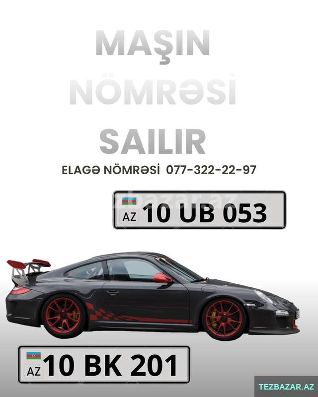 Avtomobil nomreleri satilir Avtomobil nomreleri satilir