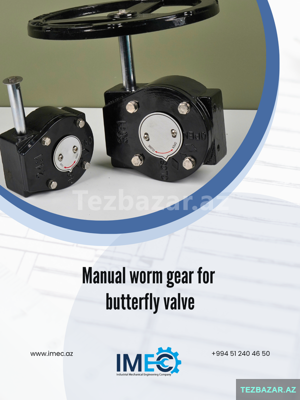 Manual Worm Gear for Concentric Butterfly Valve Manual Worm Gear for Concentric Butterfly Valve