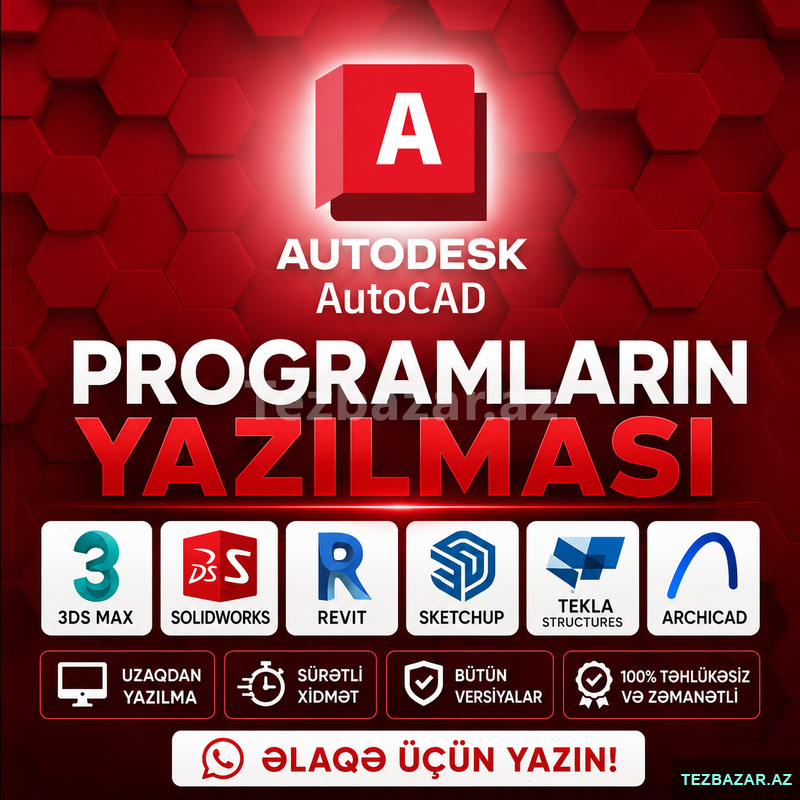 Autocad yazilmasi Autocad yazilmasi