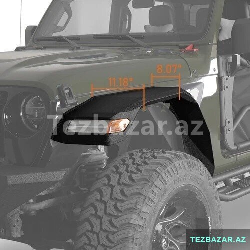 Jeep wrangler qanad artımı Jeep wrangler qanad artımı