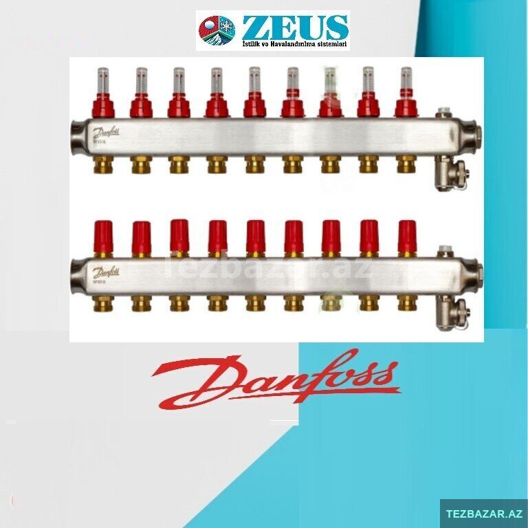 Kollektor Danfoss Nerj Şüşəli Kollektor Danfoss Nerj Şüşəli