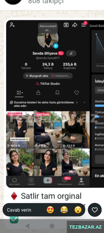 Tik tok seyfesi Tik tok seyfesi