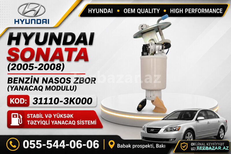 Hyundai Sonata 2008 Benzin Nasos Zbor 31110-3k000 | Hyundai Hyundai Sonata 2008 Benzin Nasos Zbor 31110-3k000 | Hyundai