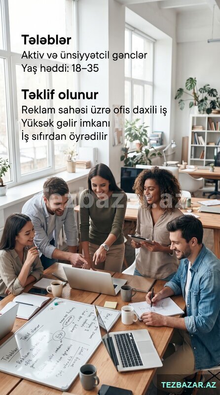 Satış Məsləhətçisi Tələb Olunur Satış Məsləhətçisi Tələb Olunur