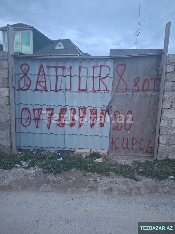 Xəzər rayonu Binə Atçılıq Qəsəbəsində 8-Sot Torpaq Satılır Xəzər rayonu Binə Atçılıq Qəsəbəsində 8-Sot Torpaq Satılır
