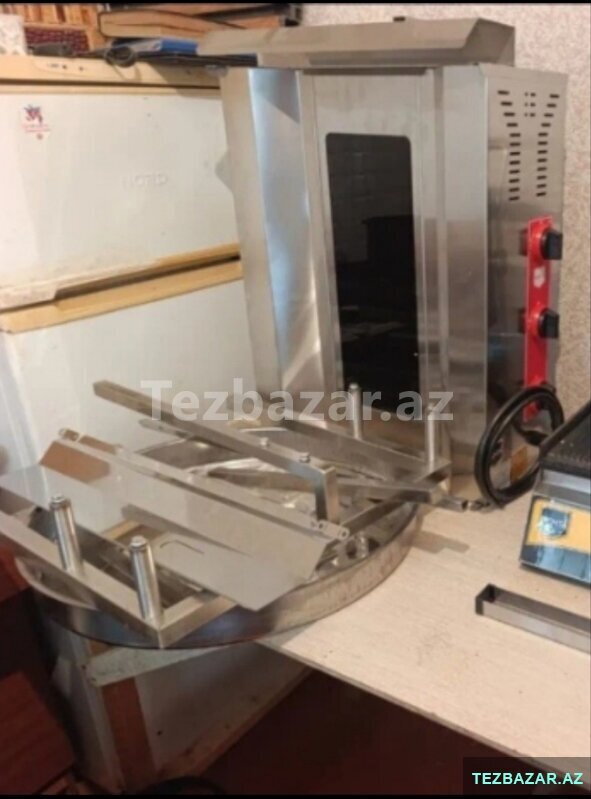 Dönər aparatı elektrik 3 gözlü Dönər aparatı elektrik 3 gözlü