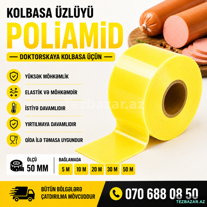 Kolbasa üzlüyü polamid Kolbasa üzlüyü polamid
