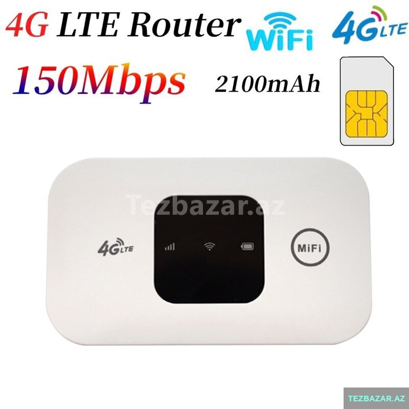 Yeni 4g Lte Wifi Modem - Sim Kartla Portativ İnternet Router Yeni 4g Lte Wifi Modem - Sim Kartla Portativ İnternet Router