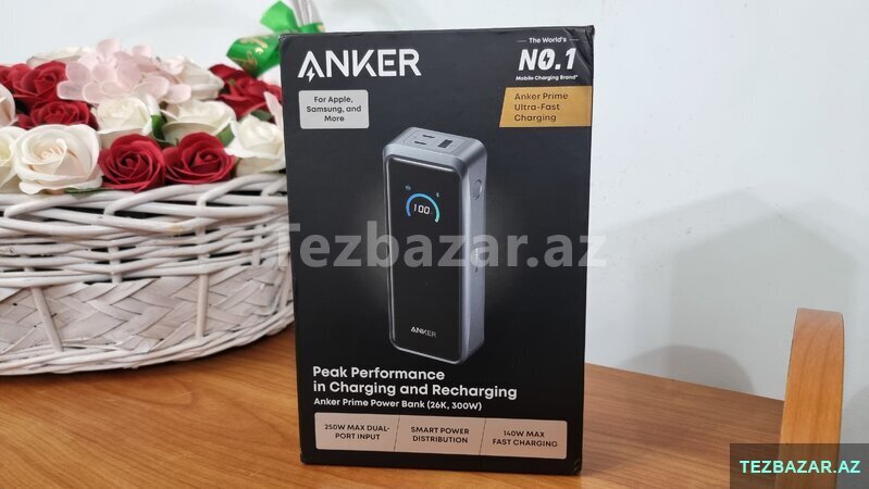 Anker Prime 26250 Mah 300w Power Bank Anker Prime 26250 Mah 300w Power Bank